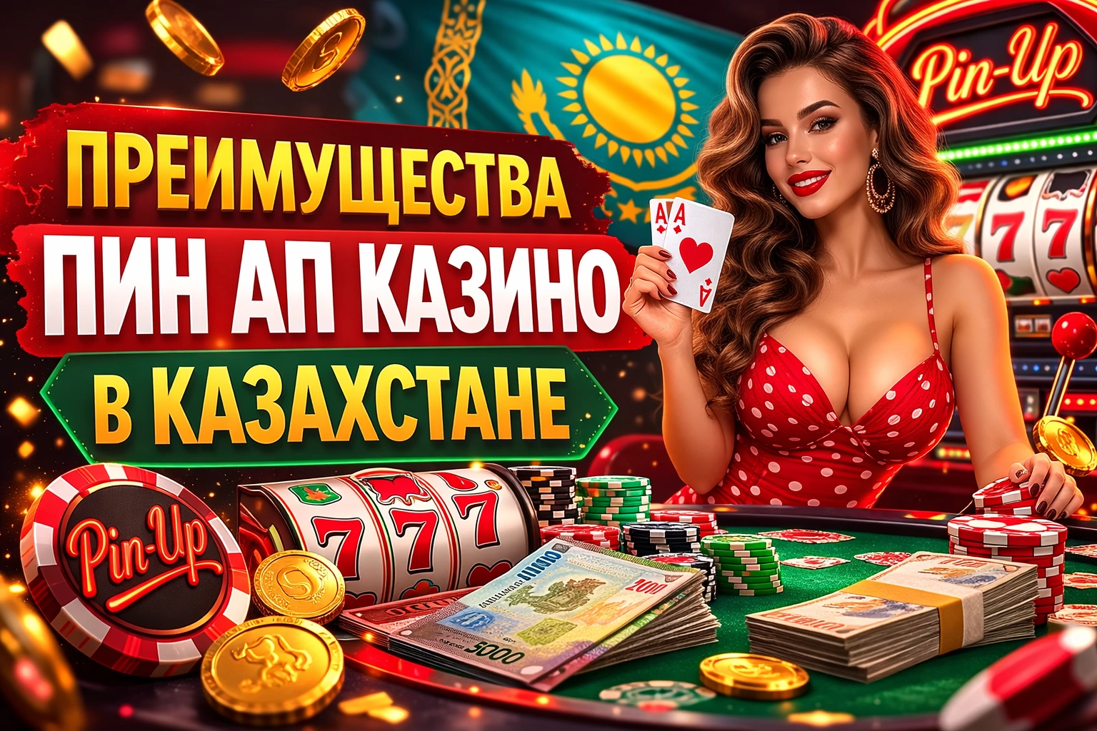 Преимущества Пин Ап казино в Казахстане